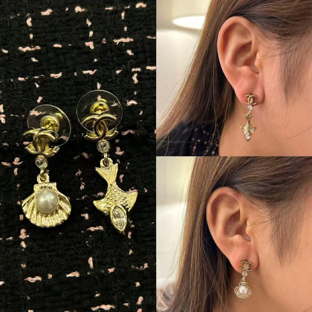 Серьги Chanel 919