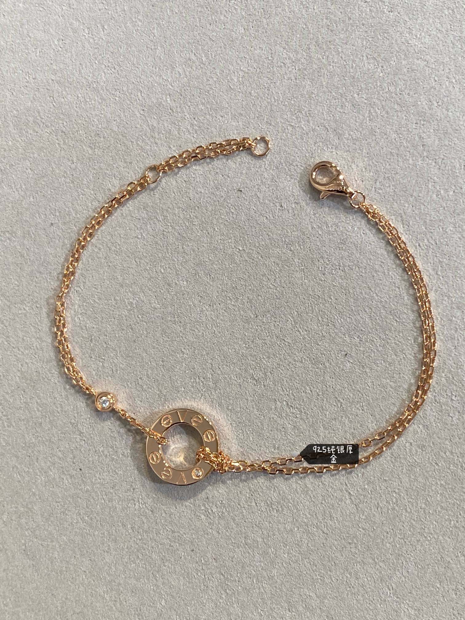 Браслет Cartier Love Double-Layer Small Round