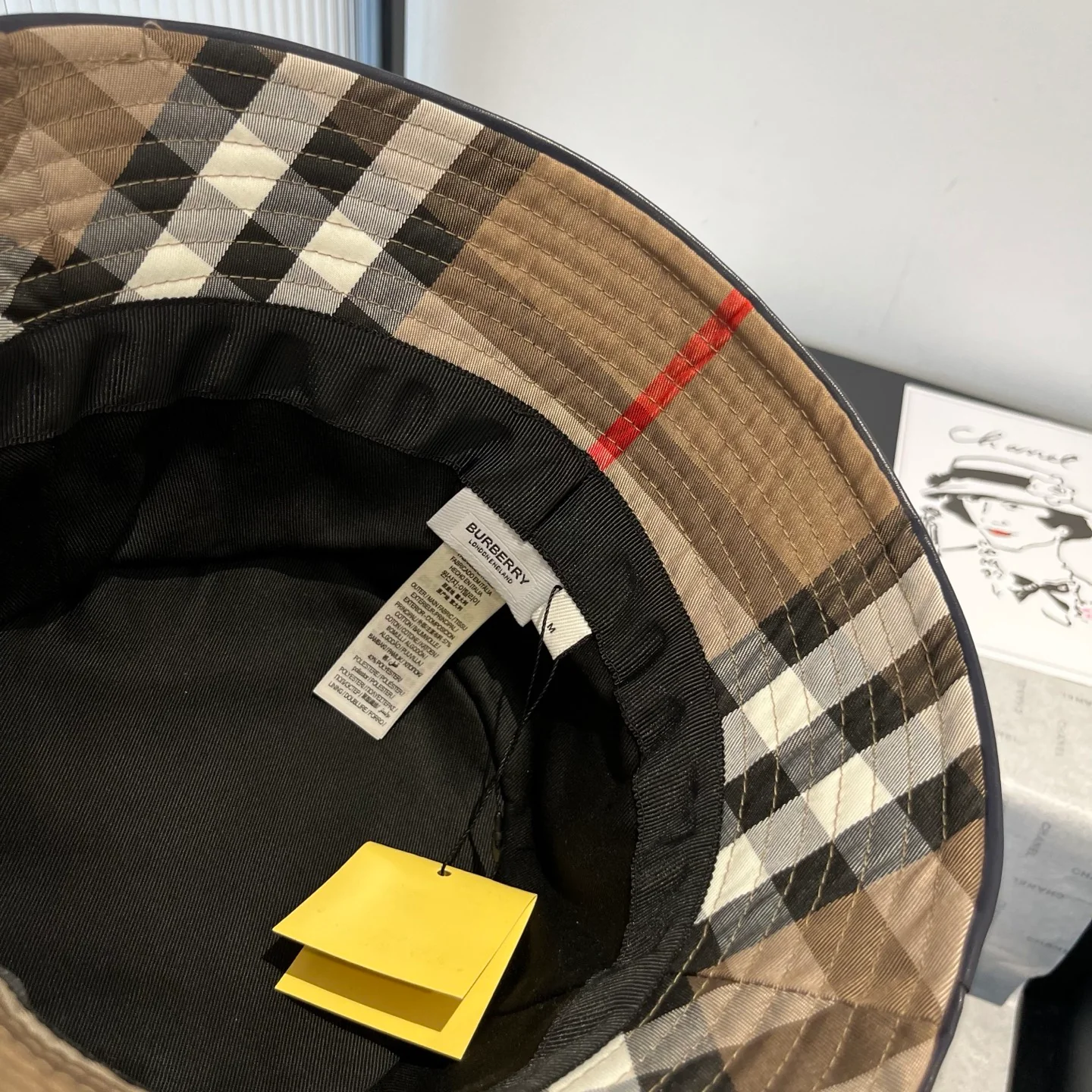 Burberry - Классическая клетчатая панама