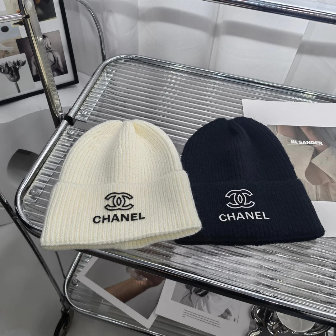 Chanel - Вязаная шапка - 2