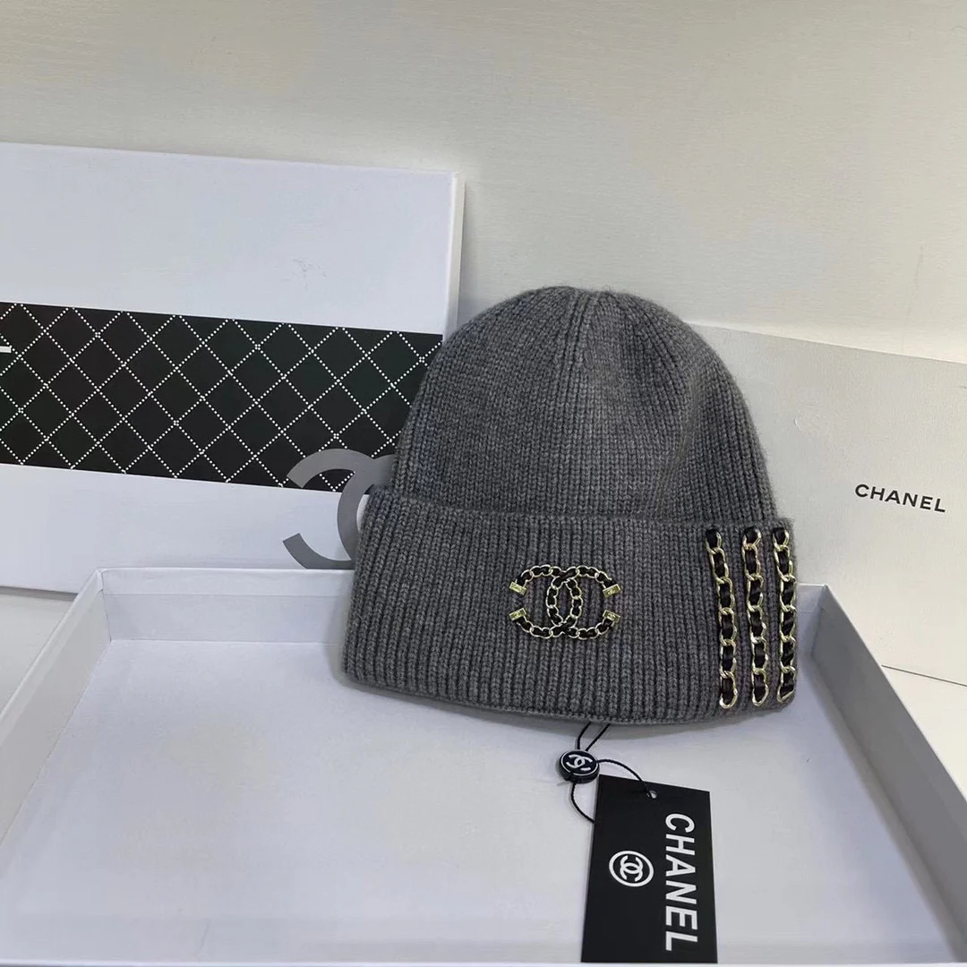 Chanel - Вязаная шапка - 6