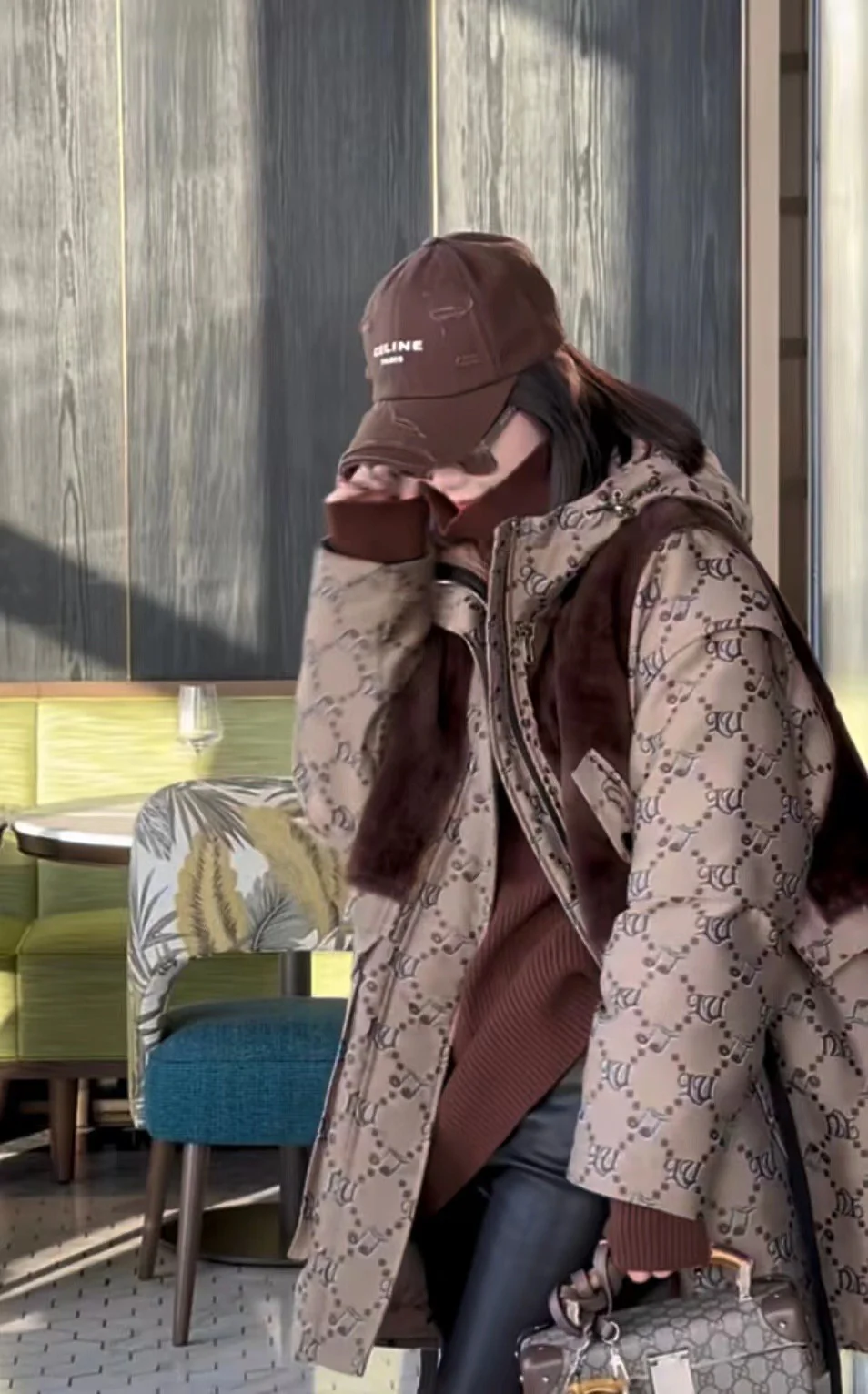 Celine - Бейсболка с матовой поверхностью