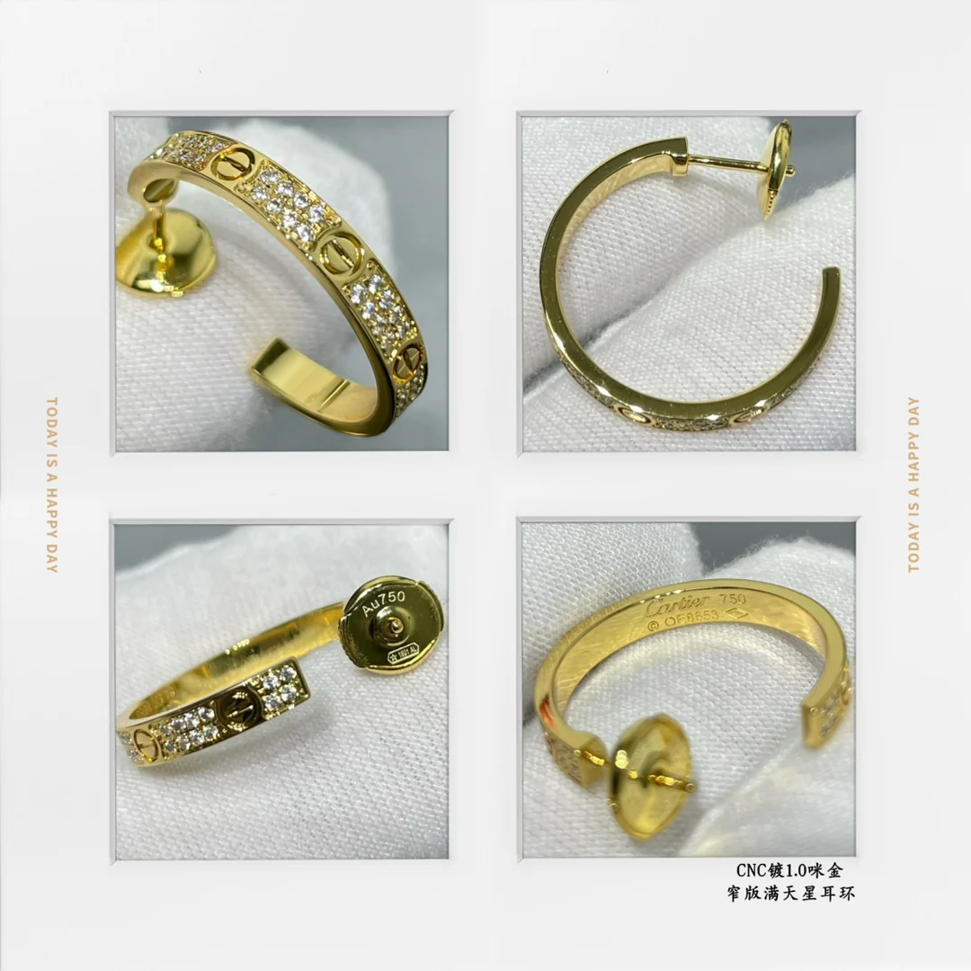 Серьги Cartier 005