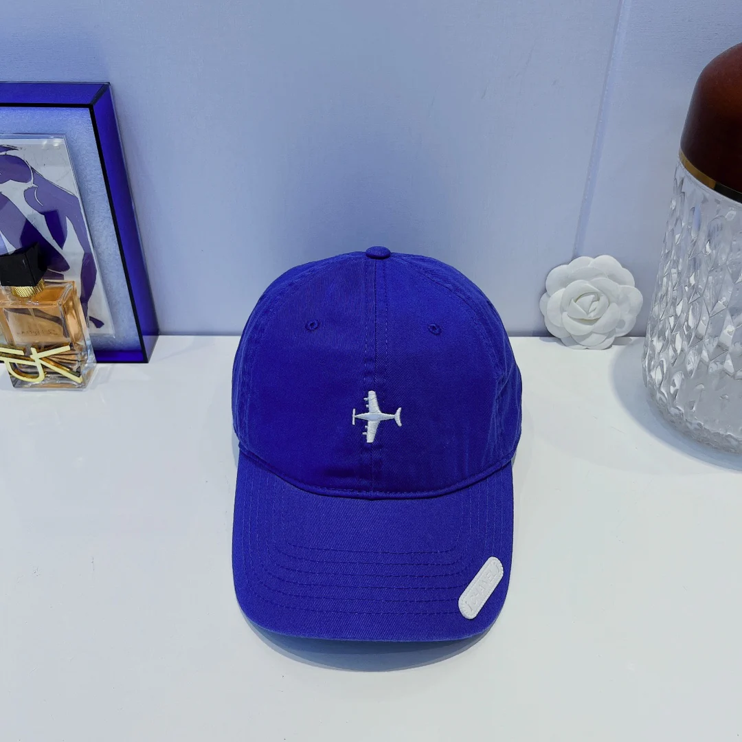 Бейсболка Chanel с вышитым логотипом самолета - 4 цвета - 1 шт.