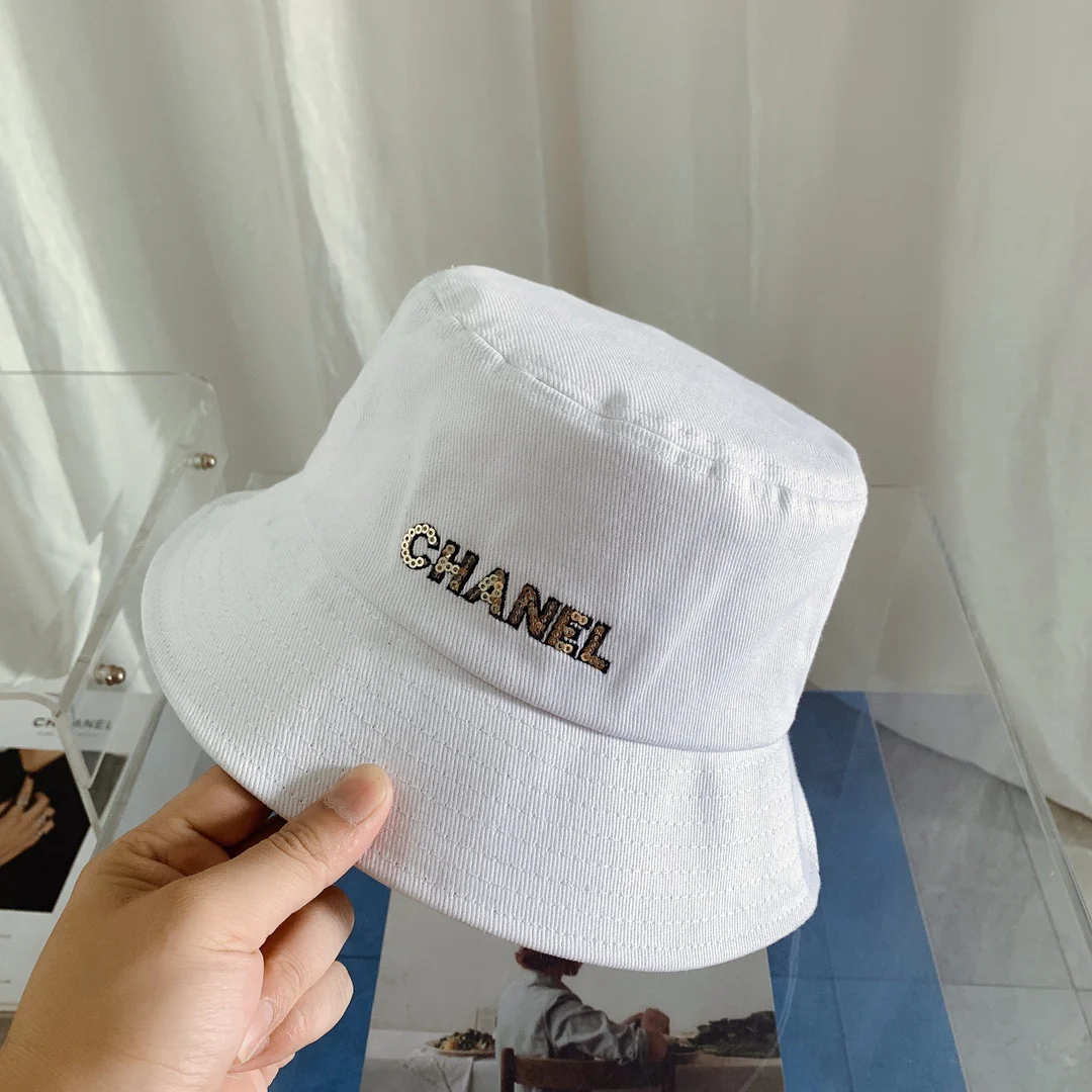 Chanel - Рыбацкая шляпа - Белая