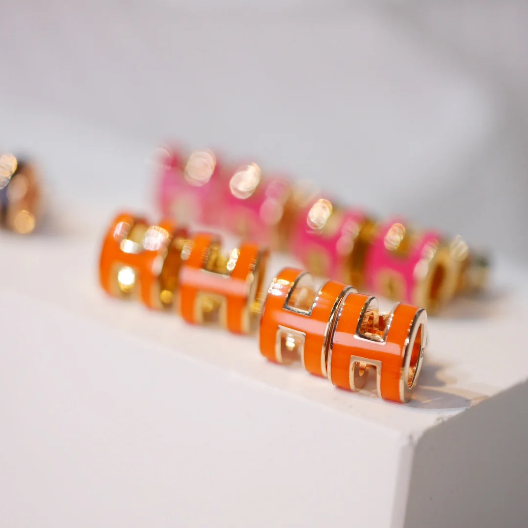 Серьги и гвоздики Hermes - изображение из коллекции