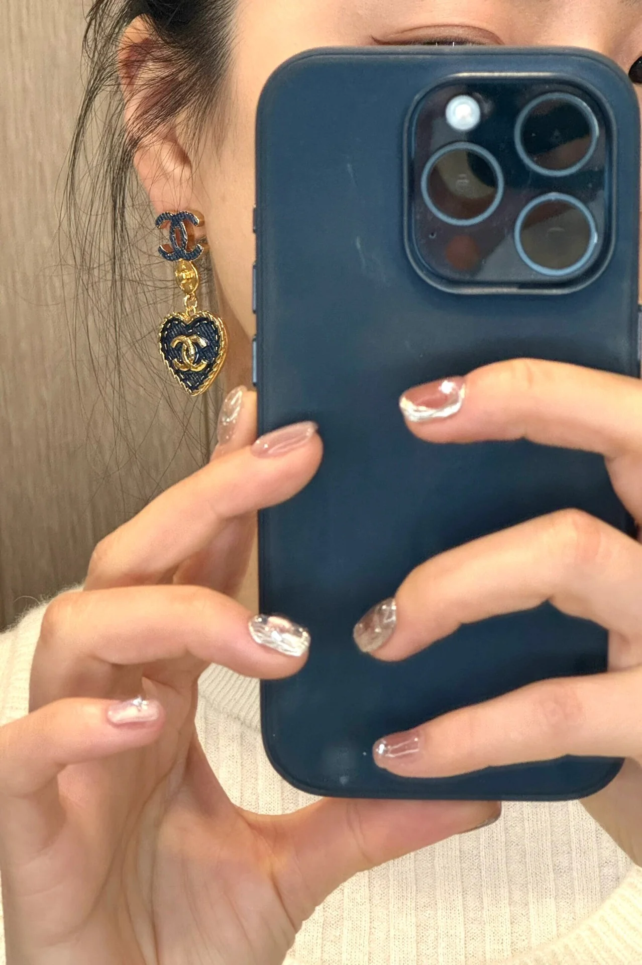 Серьги Chanel 856