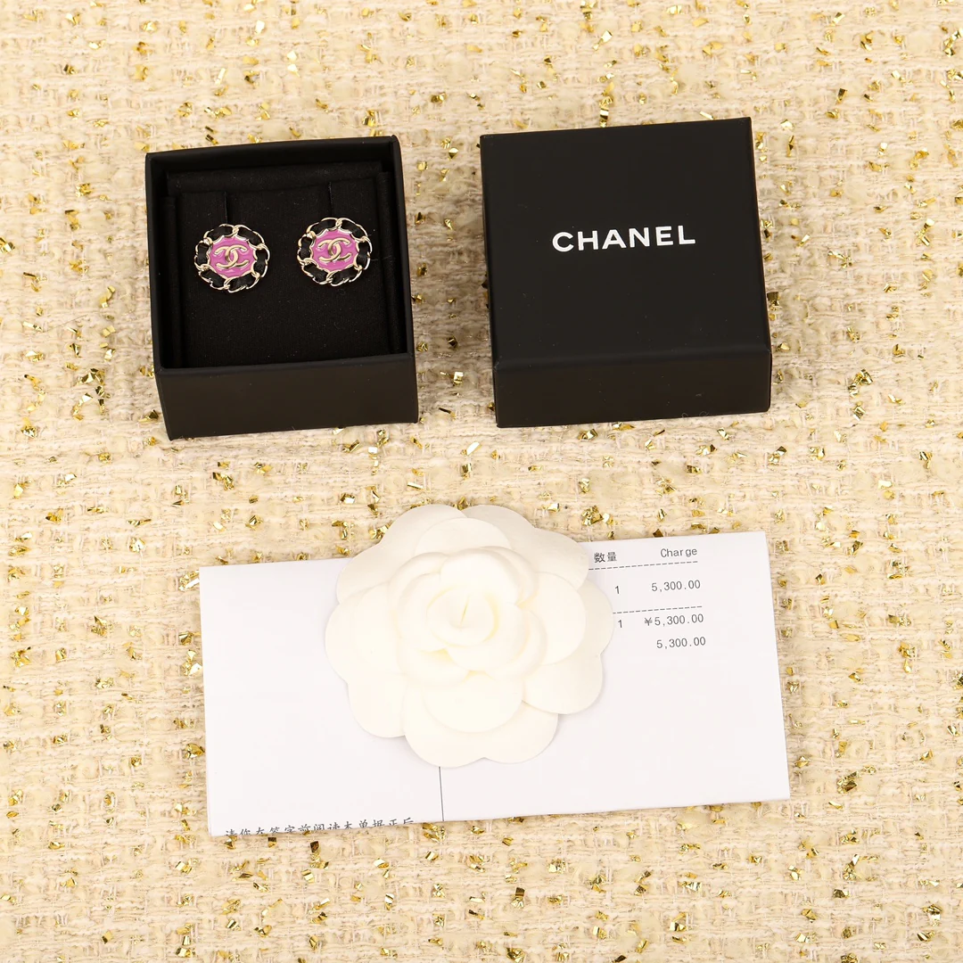 Серьги Chanel 1090