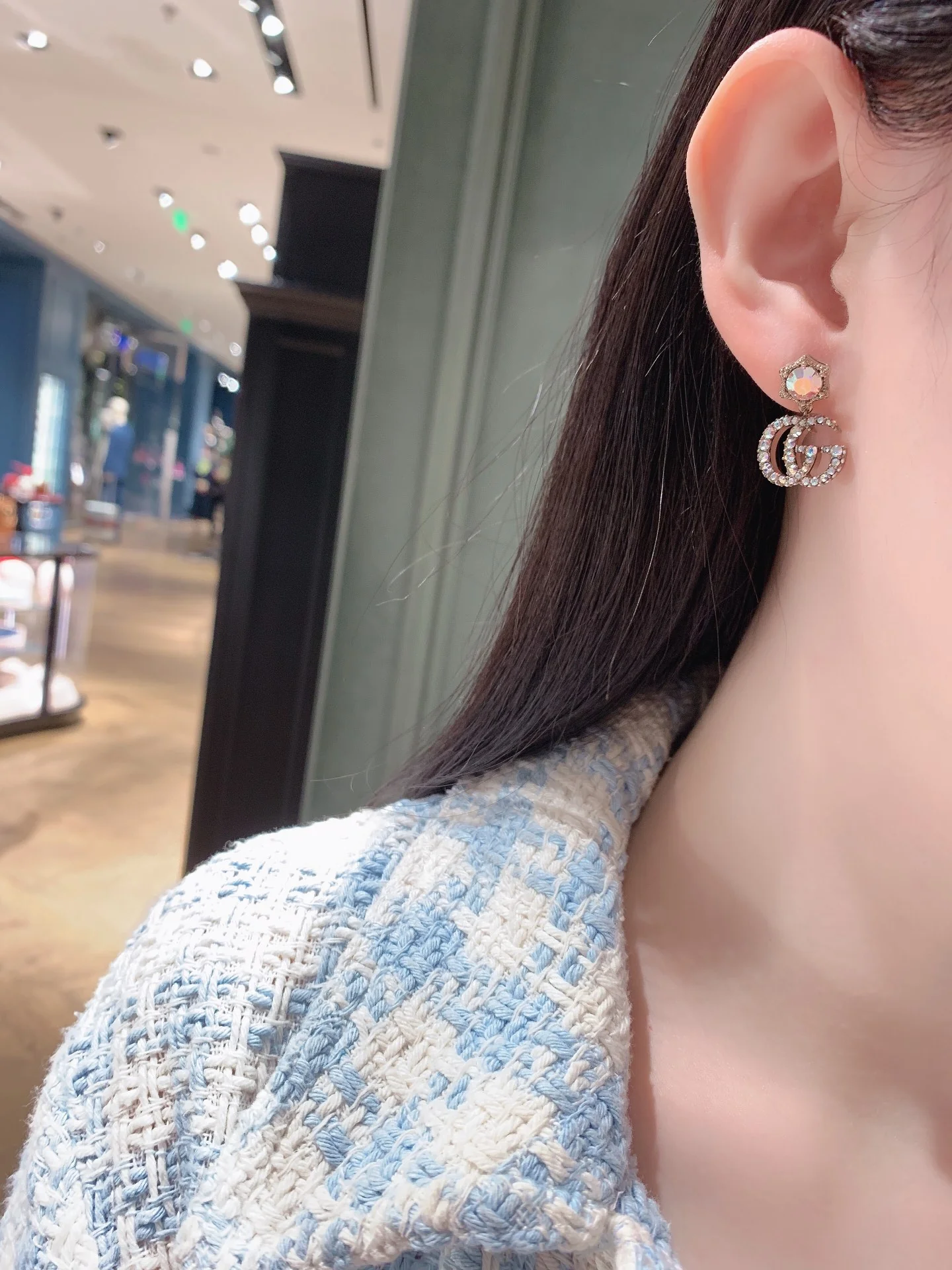 Серьги Gucci 010