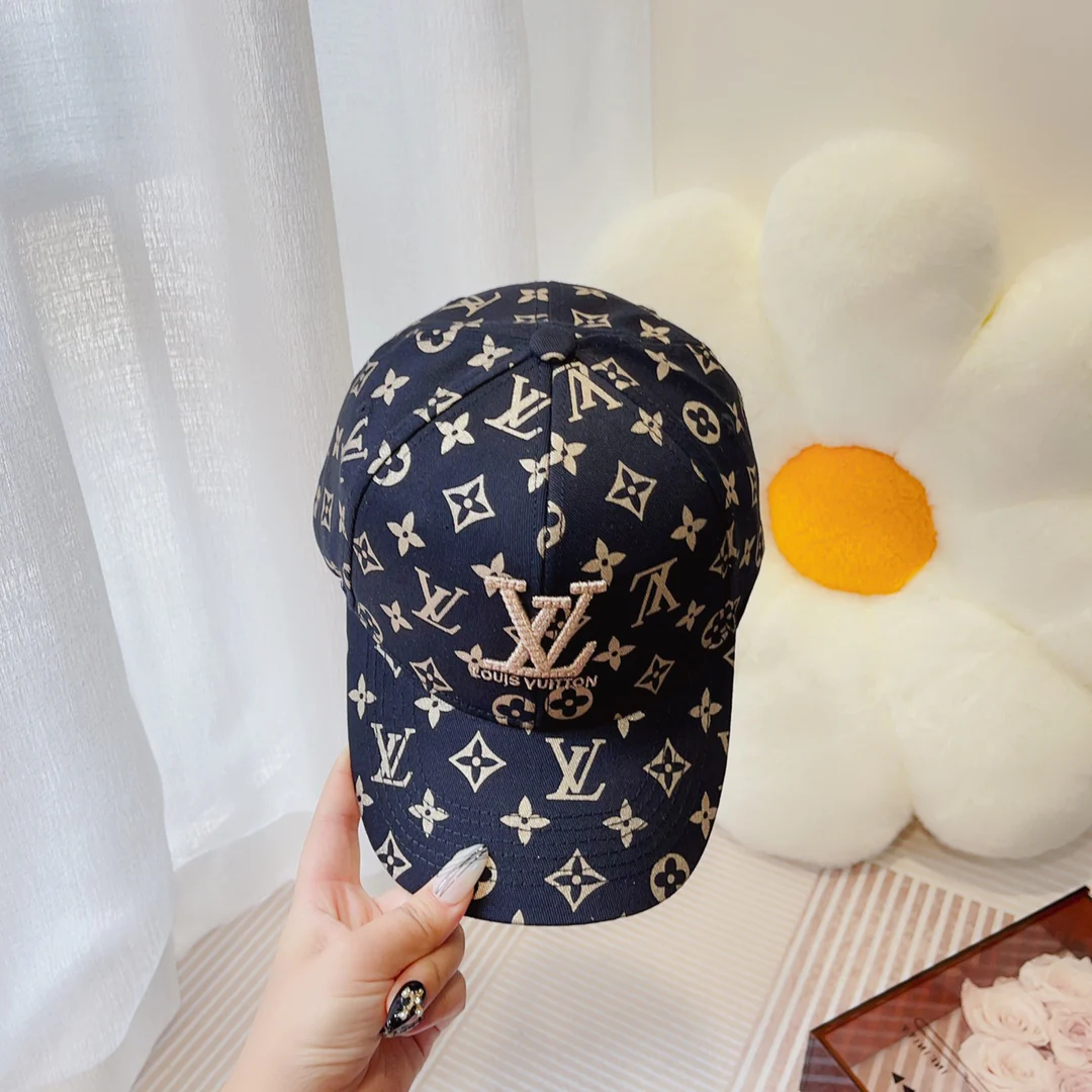 Новинка сезона весна/лето 2023 от LV - Шляпа/кепка - Черная