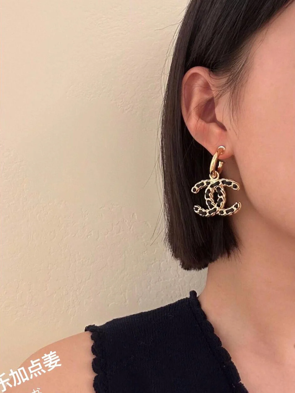 Серьги Chanel 968