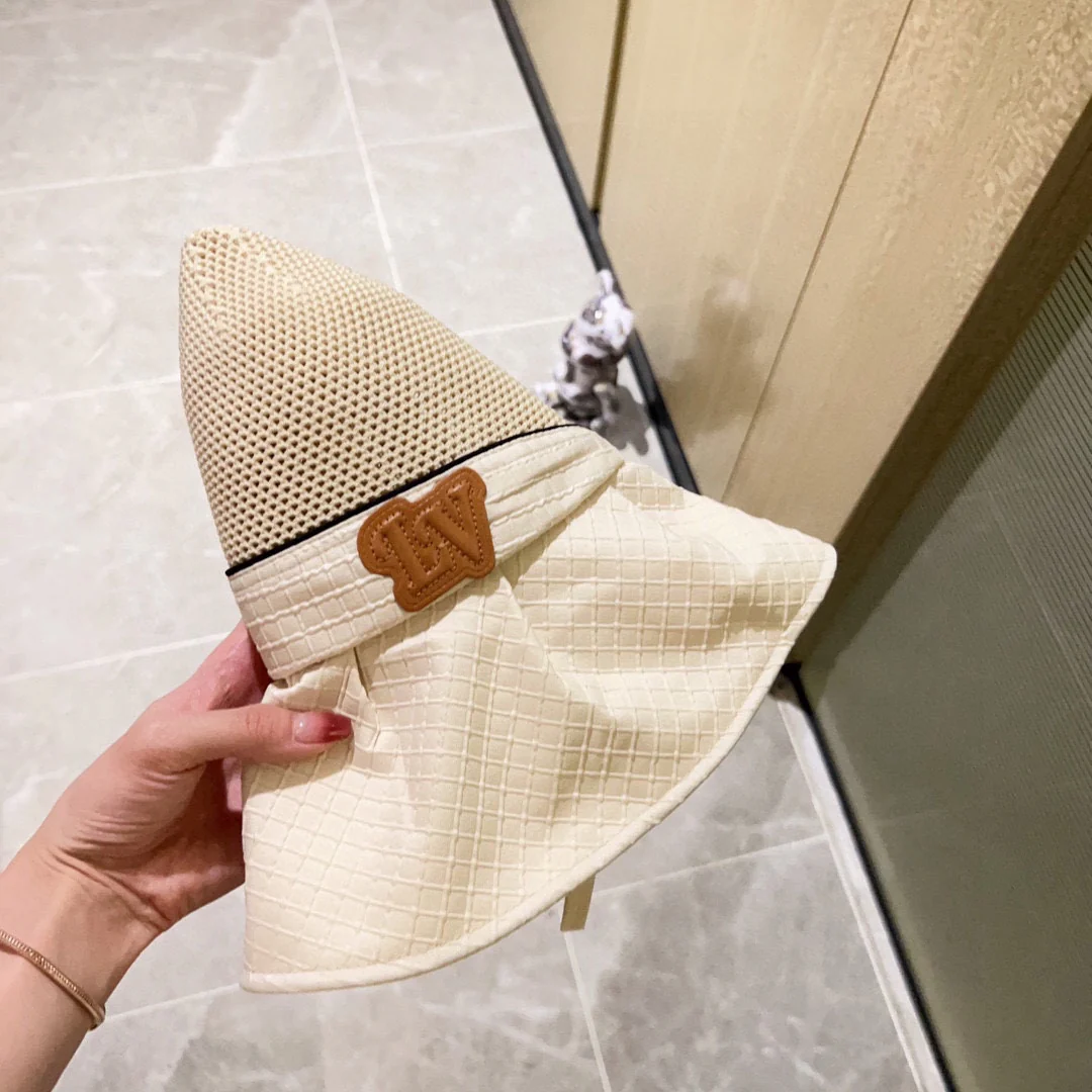 LV - Широкополая панама - белая