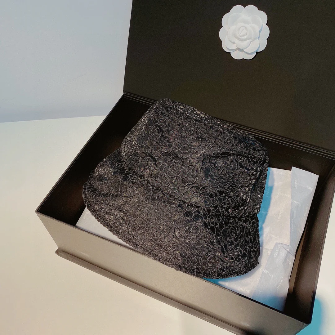 Chanel - Рыбацкая шляпа - Черная - 2