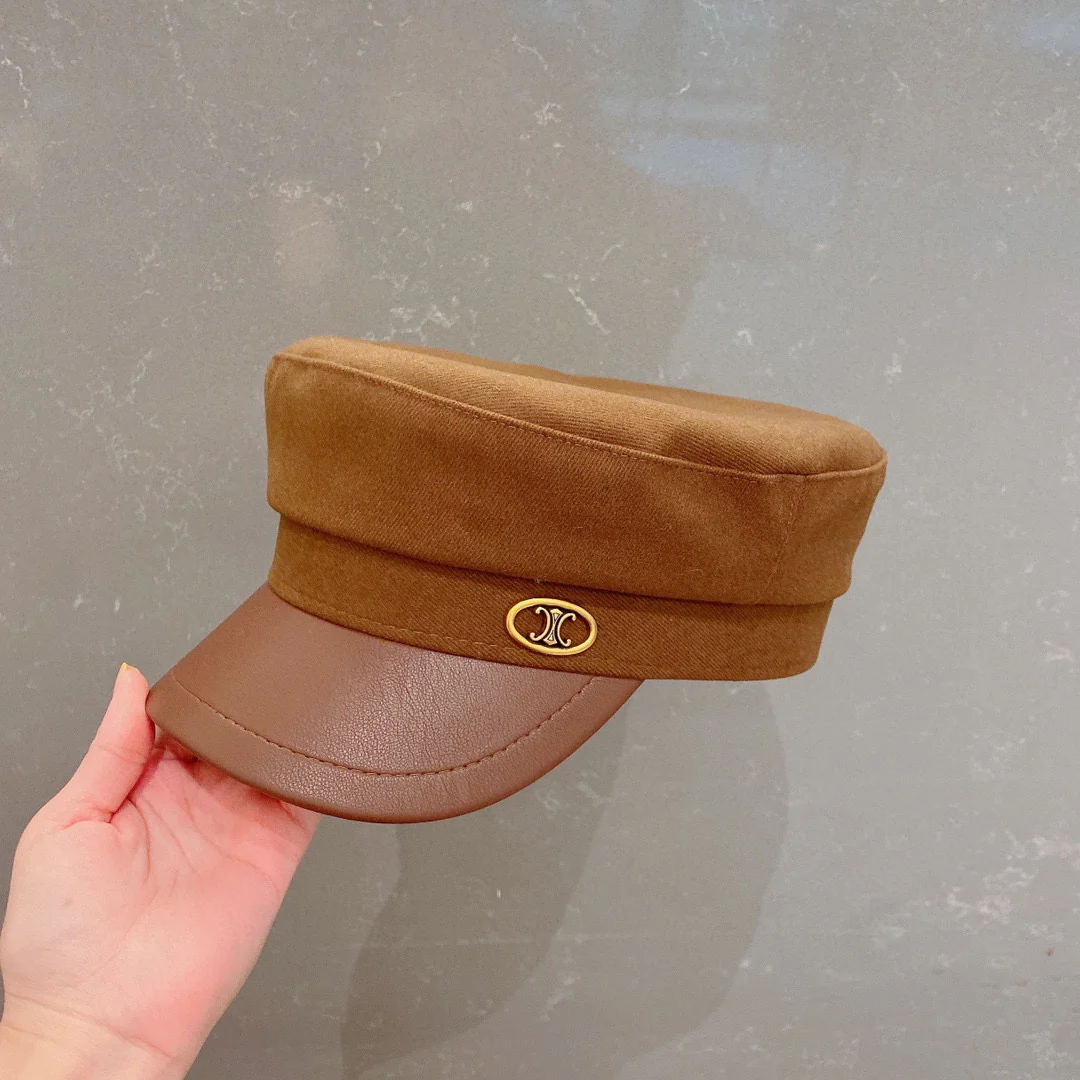 Celine - Бейсболка - Коричневая