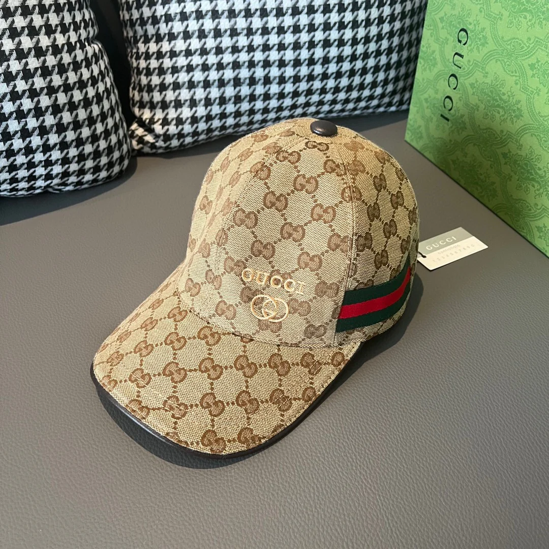 Классическая бейсболка Gucci - коричневая