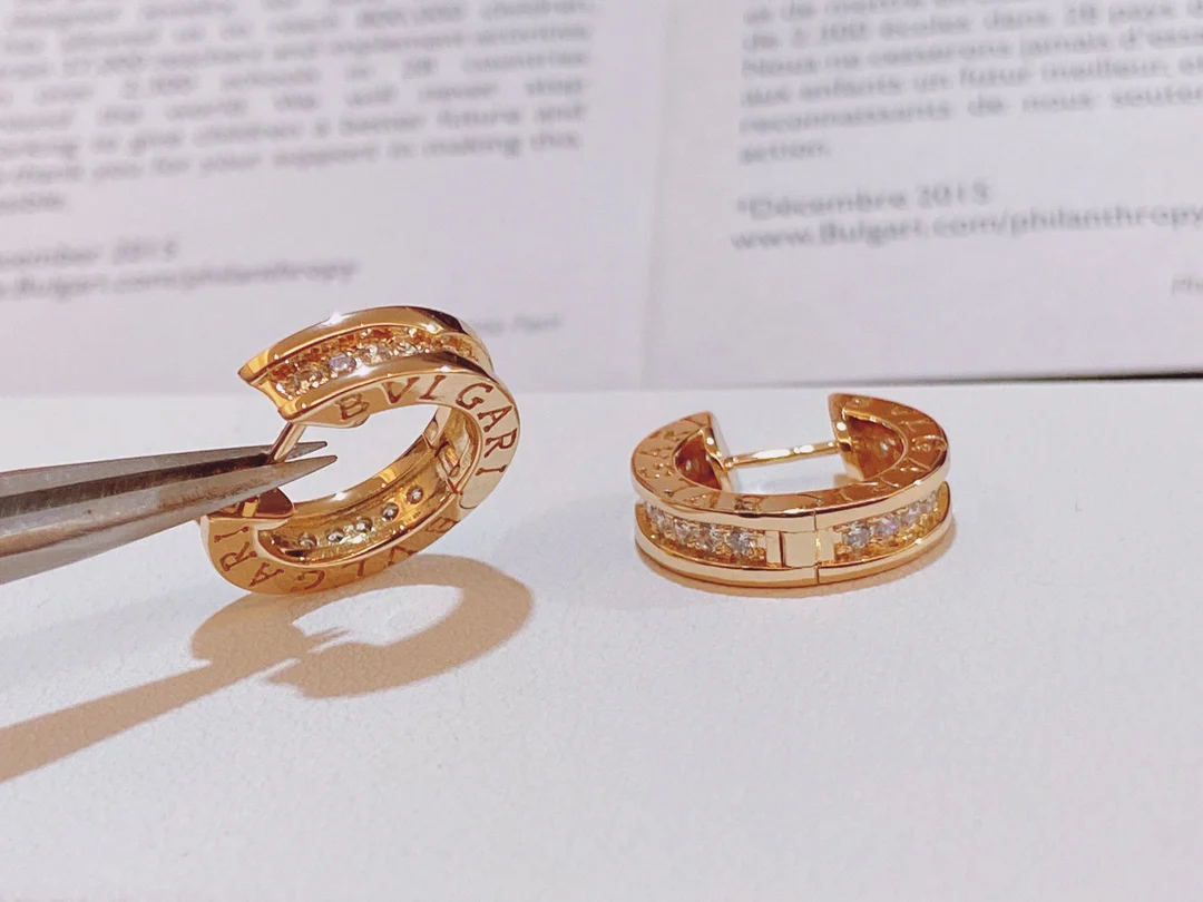 Серьги Bvlgari 022