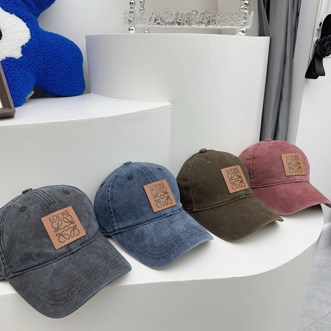 Бейсболка LOEWE из выстиранного денима