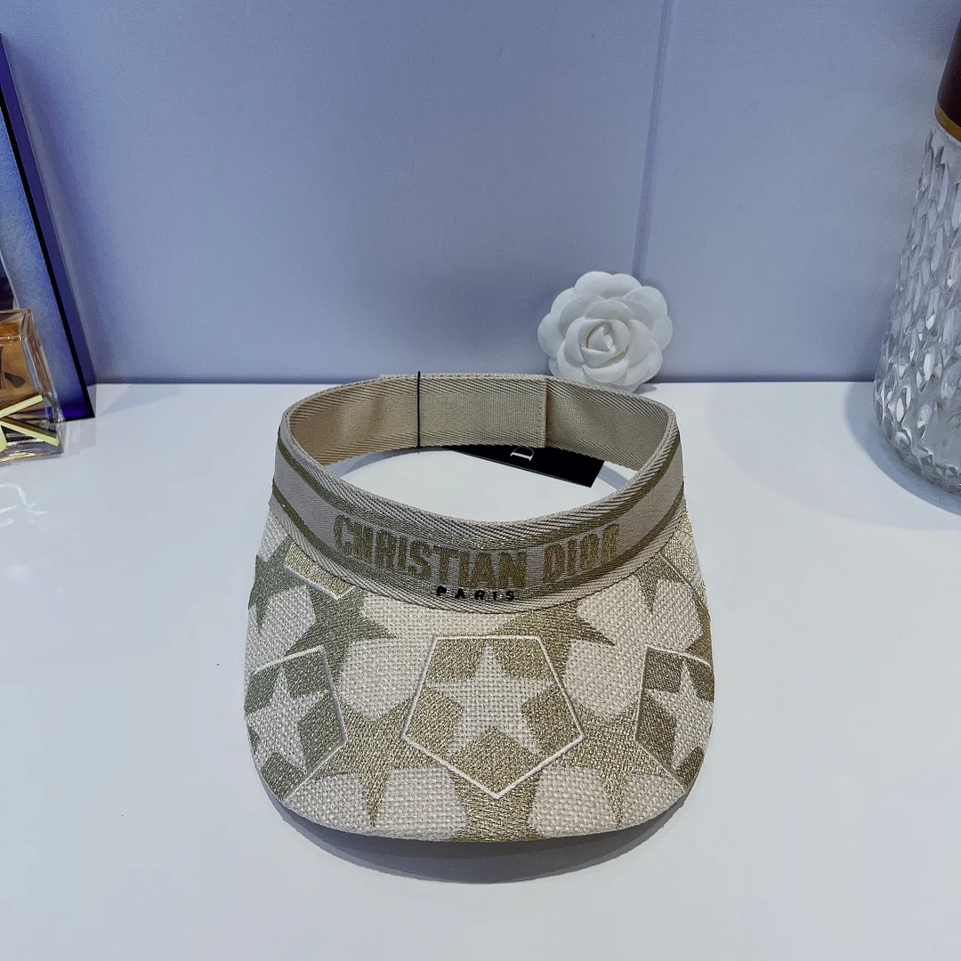 Dior - Солнцезащитная шляпа Star с козырьком
