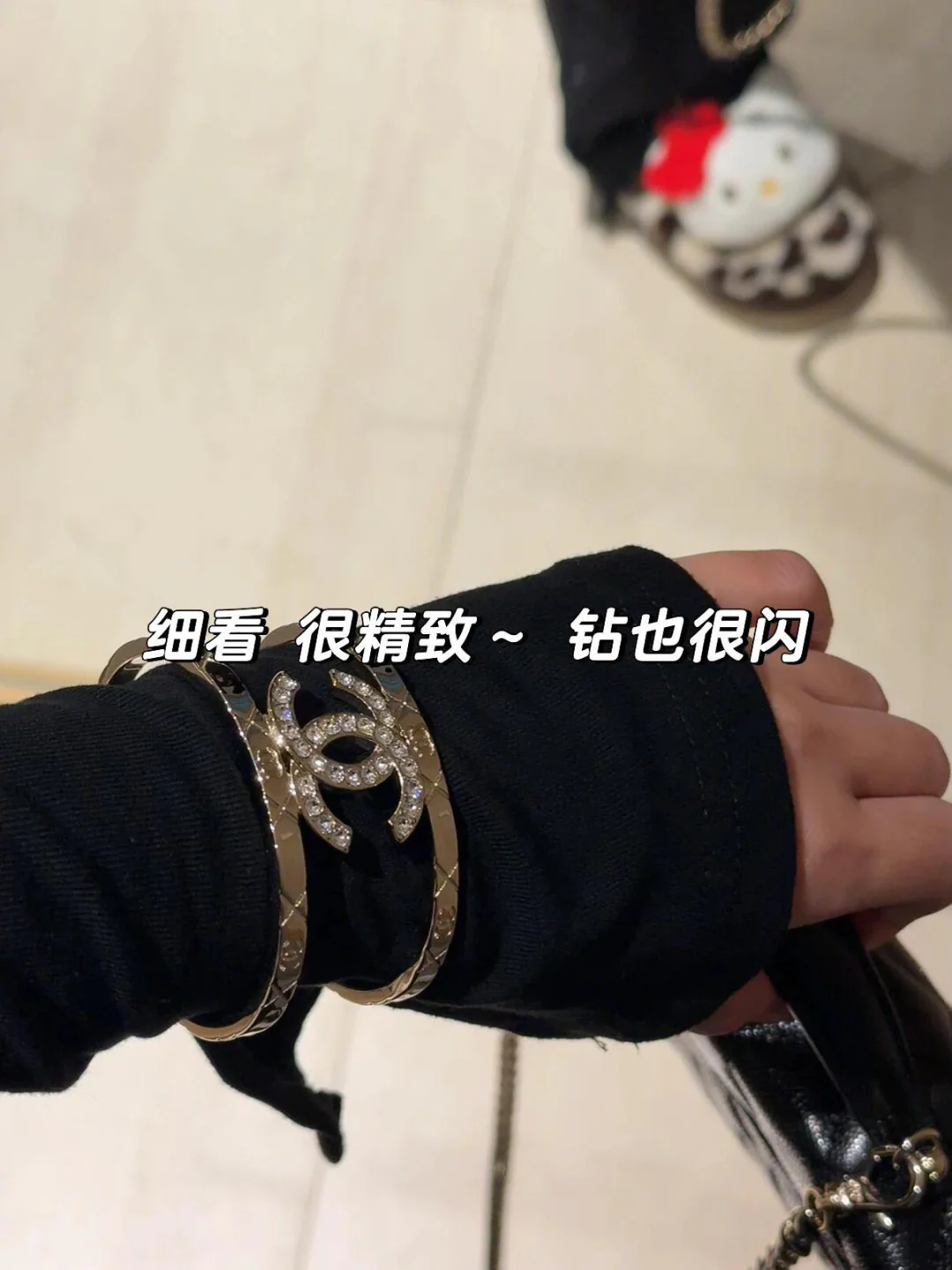 Браслет Chanel 25p Open Double C Full Grip