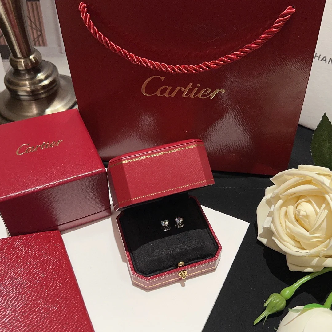 Серьги Cartier 013