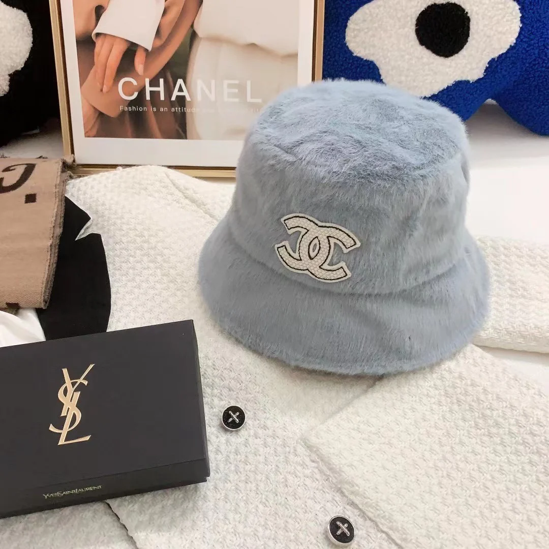 Chanel - Кашемировая рыбацкая шляпа