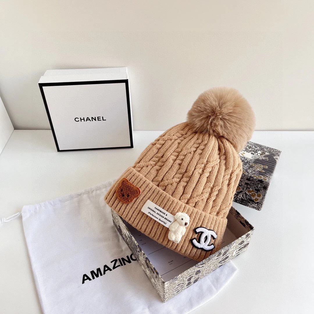 Chanel - Вязаная шапка - 7