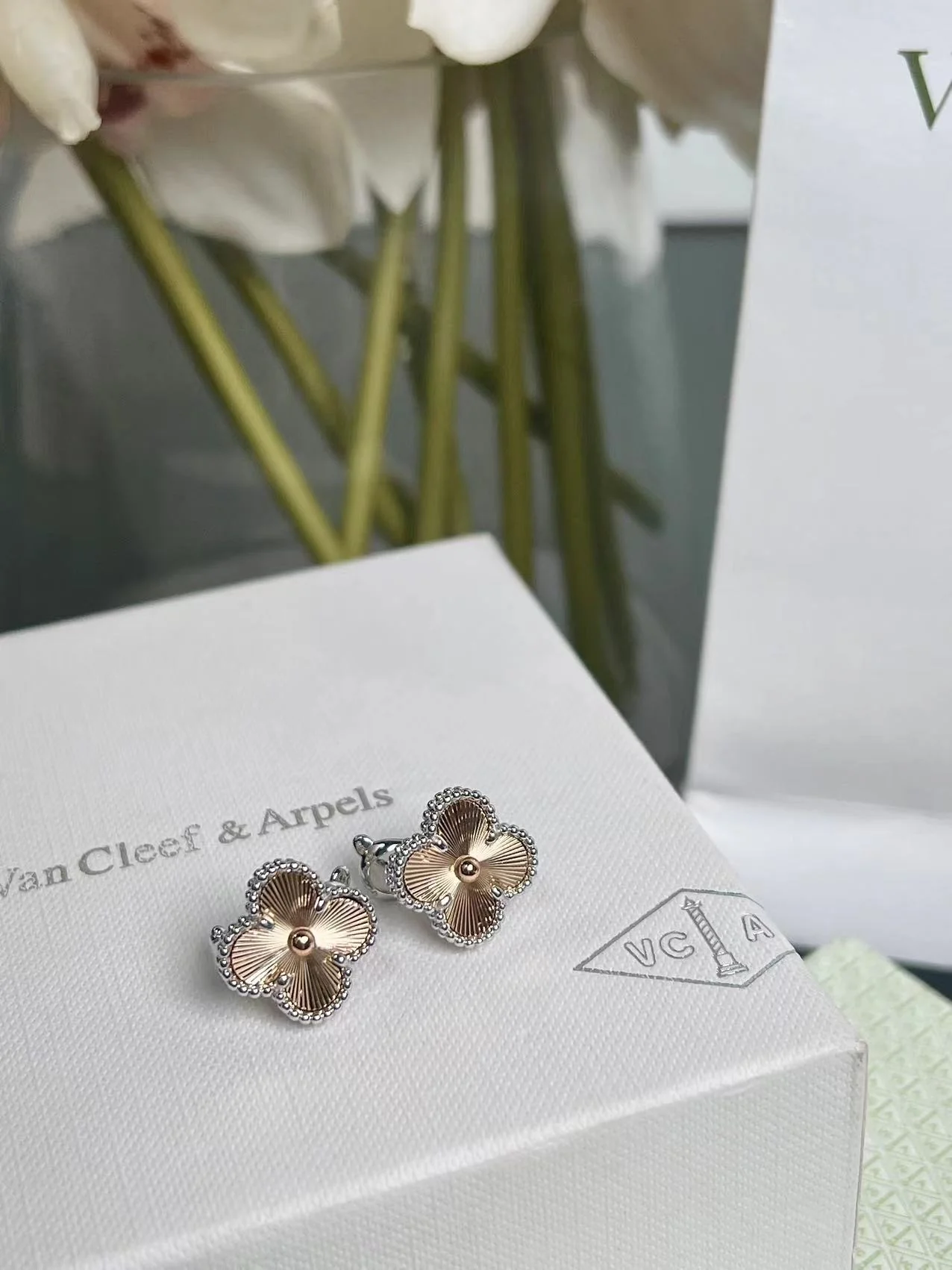 Серьги VCA 014