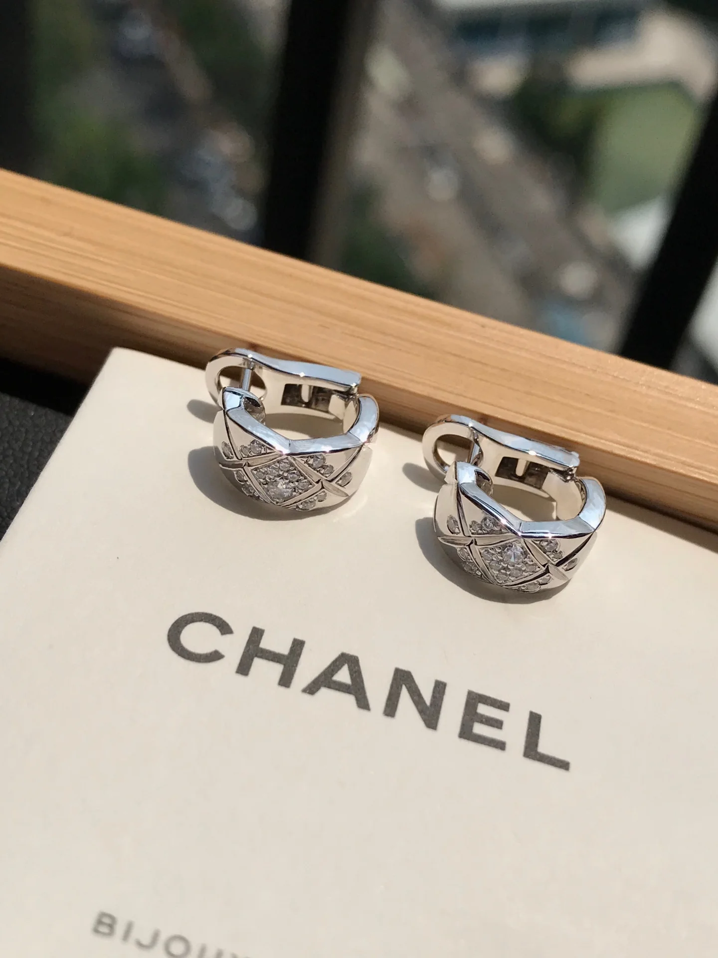 Серьги Chanel 1065