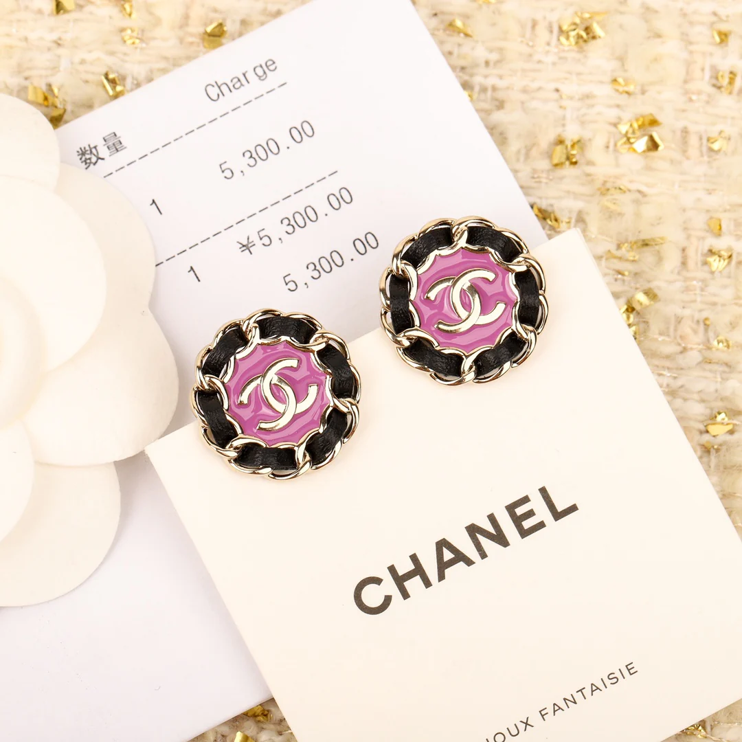 Серьги Chanel 1090