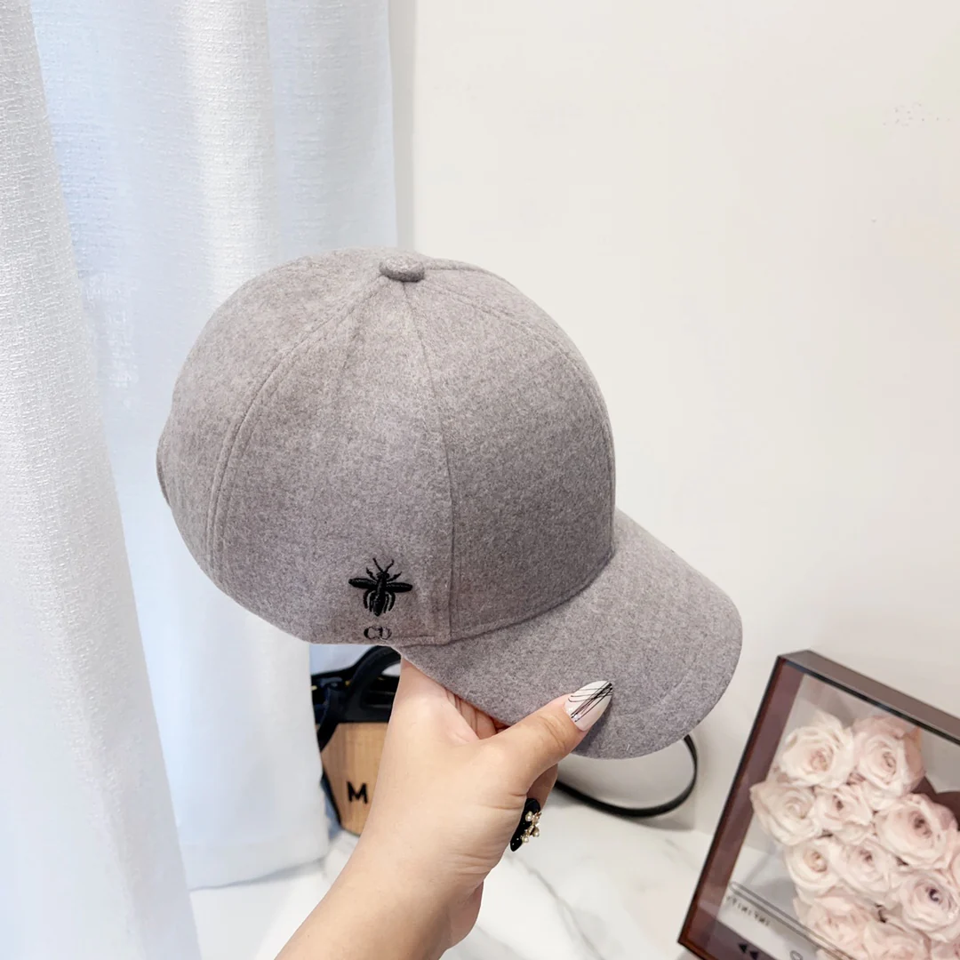 Dior - Бейсболка с текстурированным монограммным узором из канваса - Серая