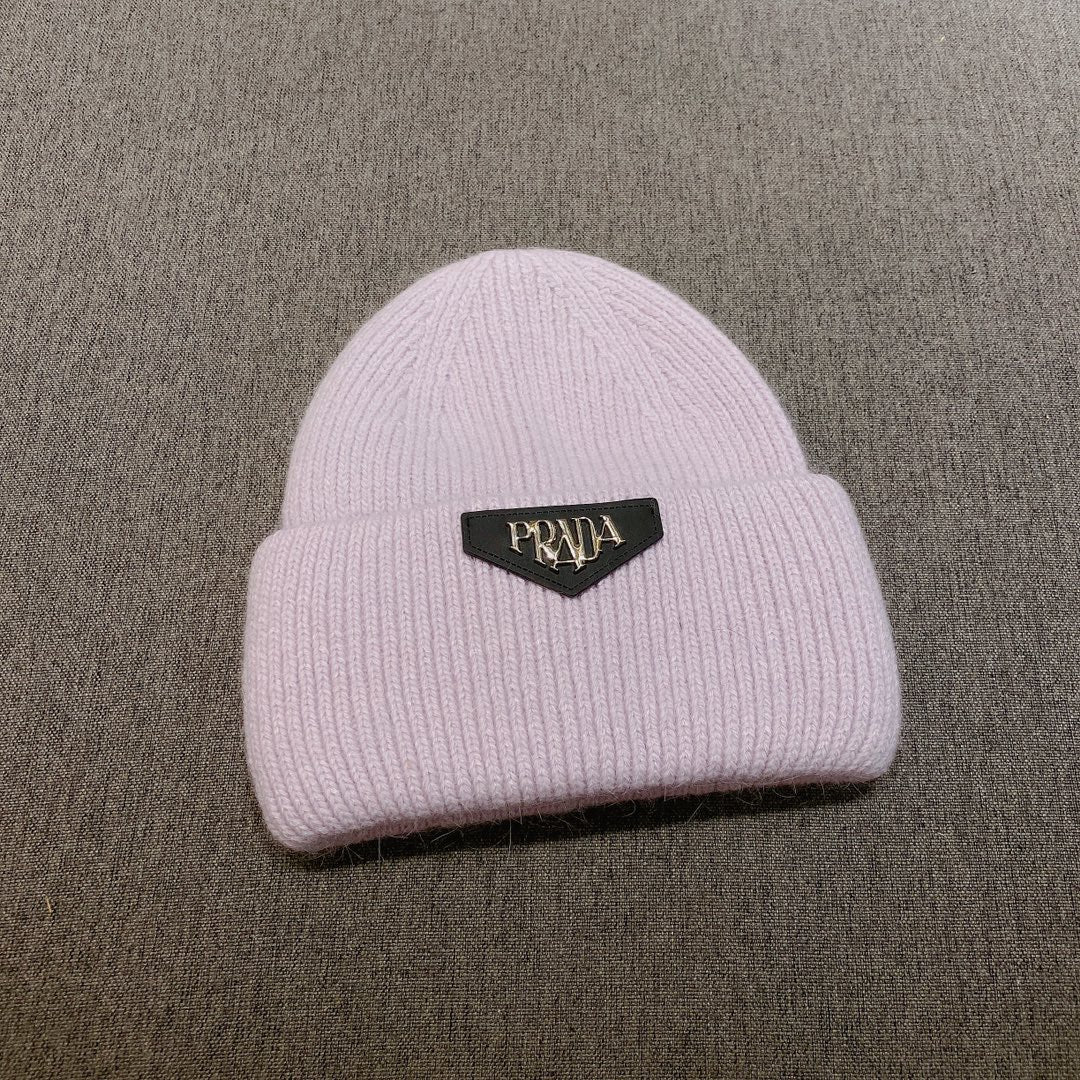 Prada - Шерстяная рыбацкая шляпа - Черная