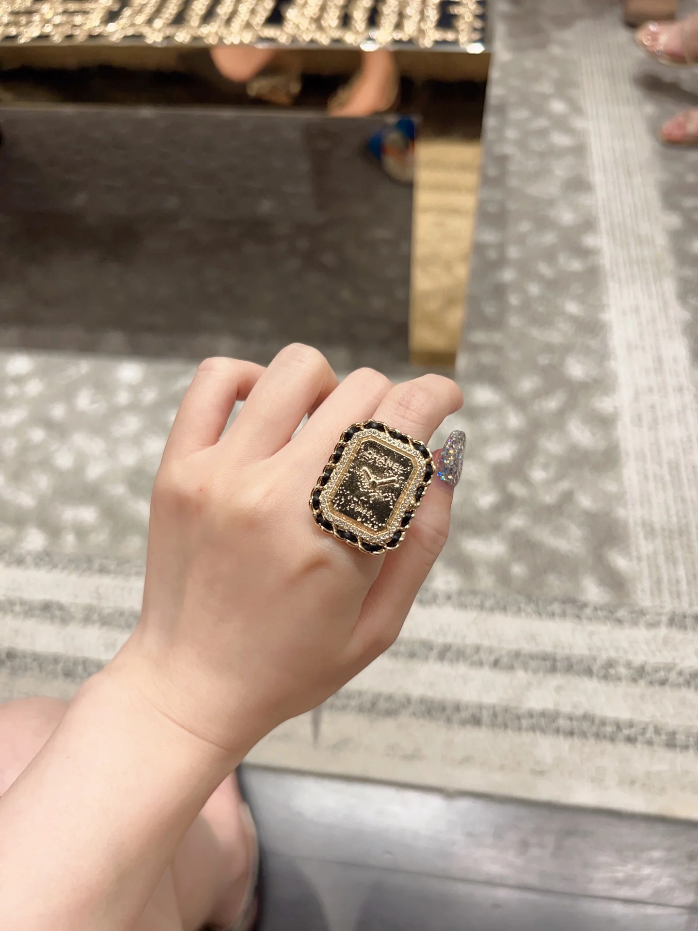 Кольцо Chanel 032