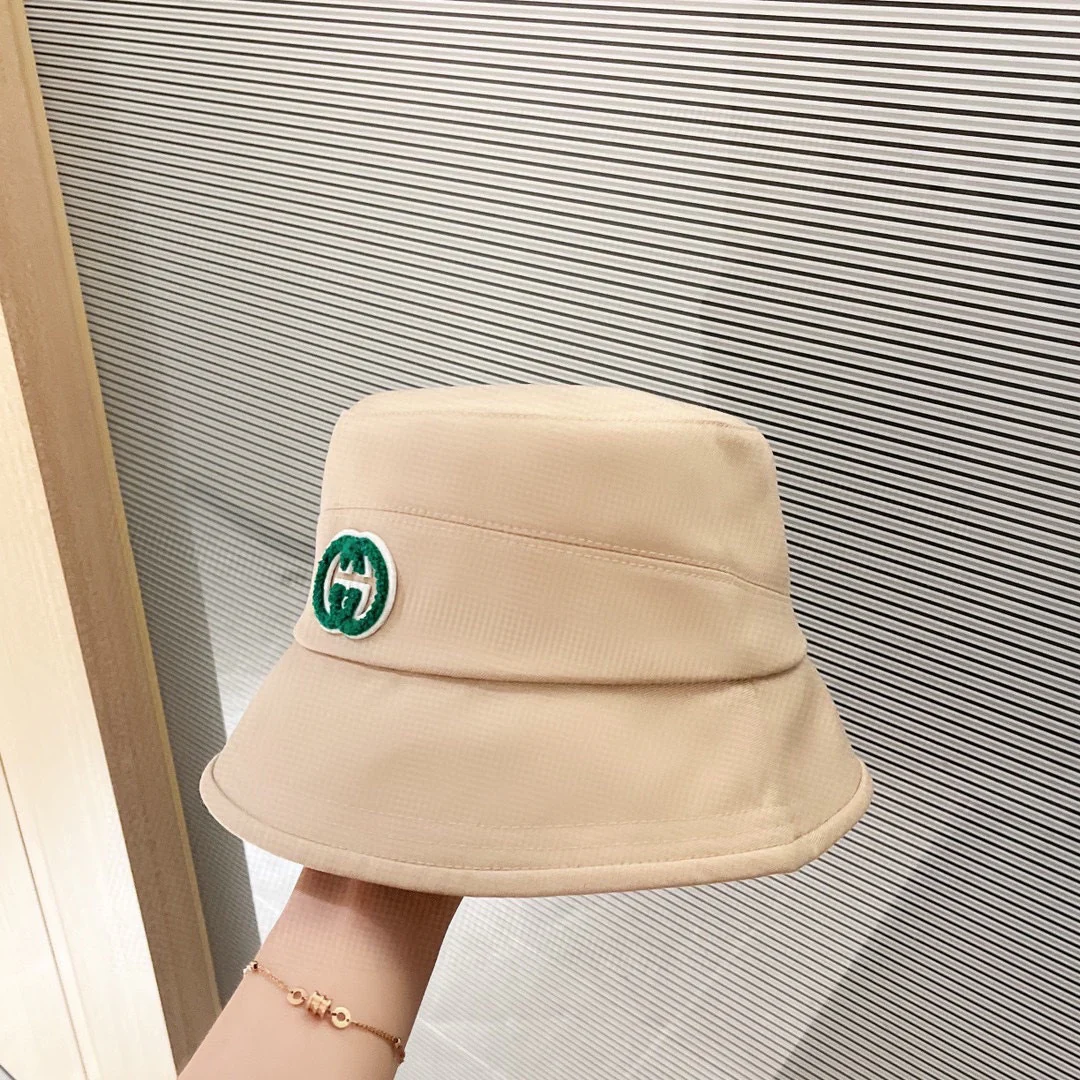 Gucci - Простая рыбацкая шляпа с неровной строчкой