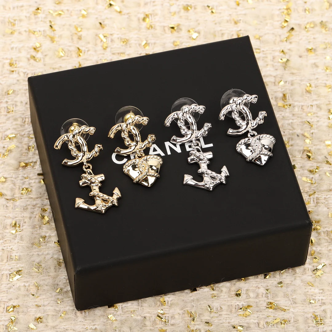 Серьги Chanel 936