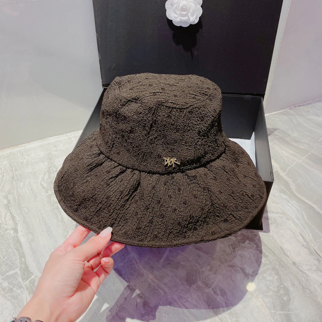 Мини-шляпка Dior в горошек - складная