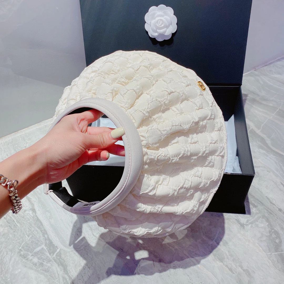 Celine - Шляпа-панама с открытым верхом и повязкой на голову