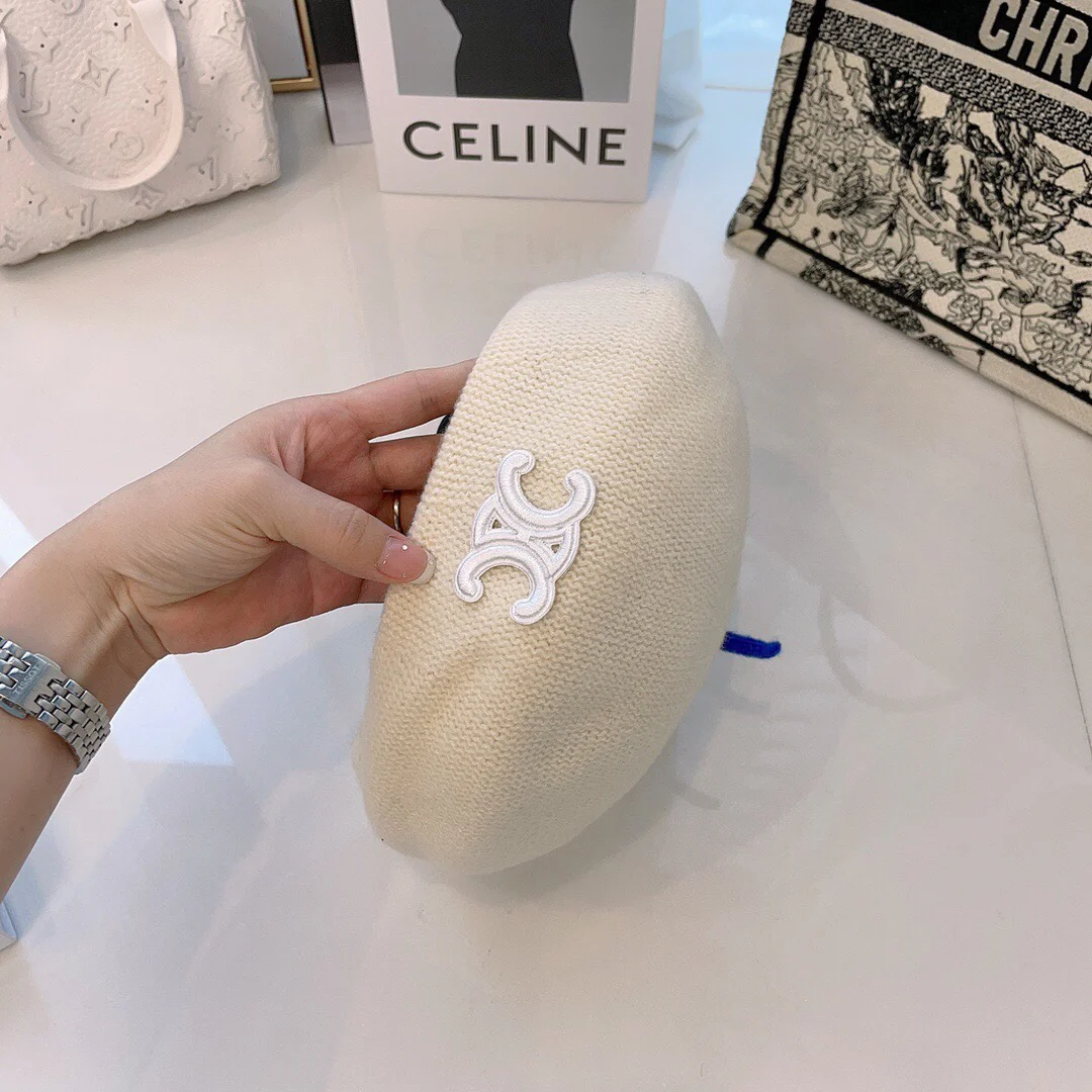 Шерстяная шляпа художника из селина