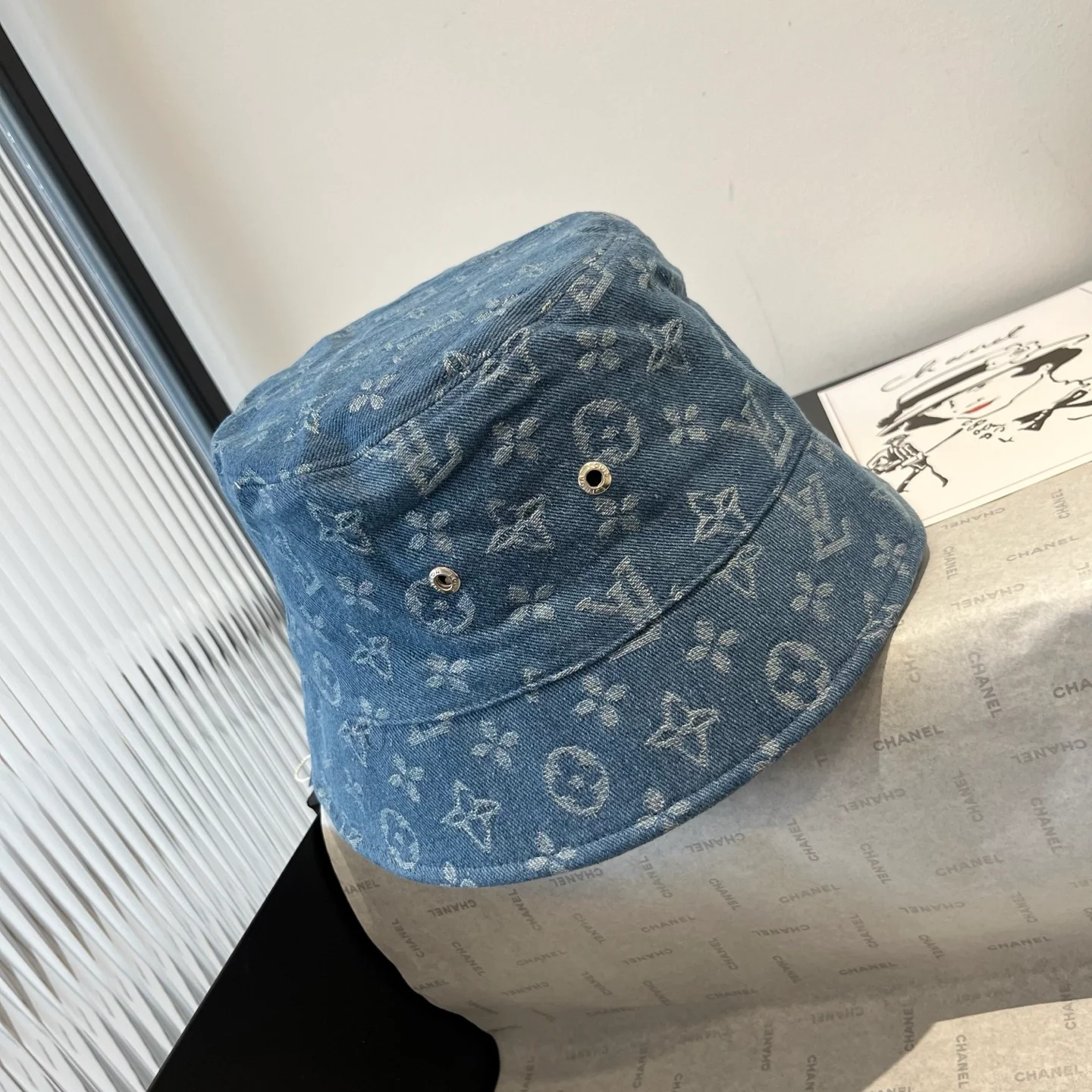 LV - Джинсовая панама с монограммой