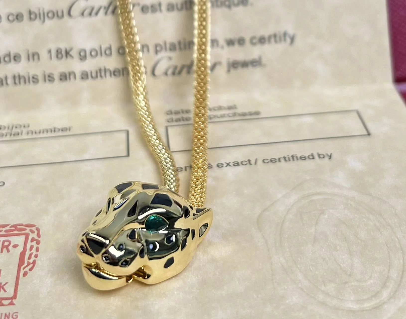 Cartier - Колье 015