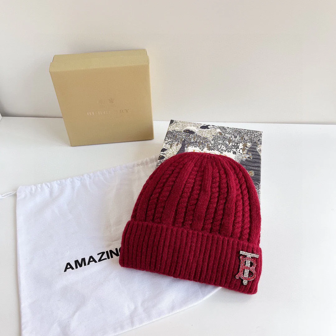 Вязаная шапка Burberry TB - унисекс