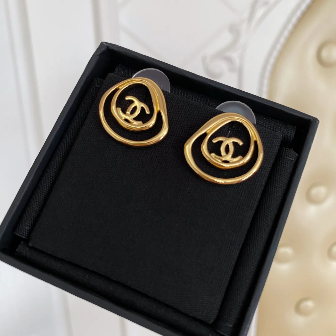 Серьги Chanel 999
