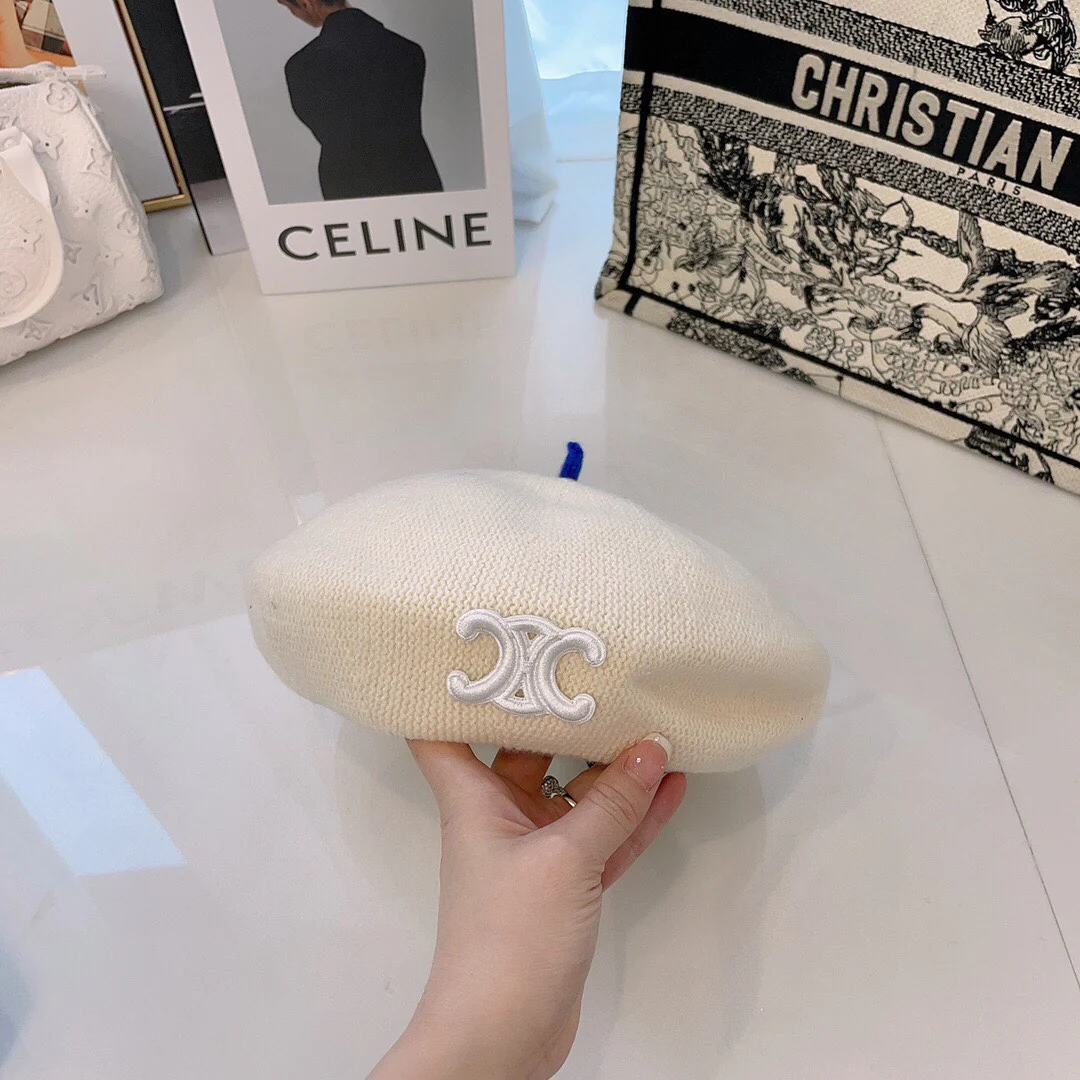 Шерстяная шляпа художника из селина