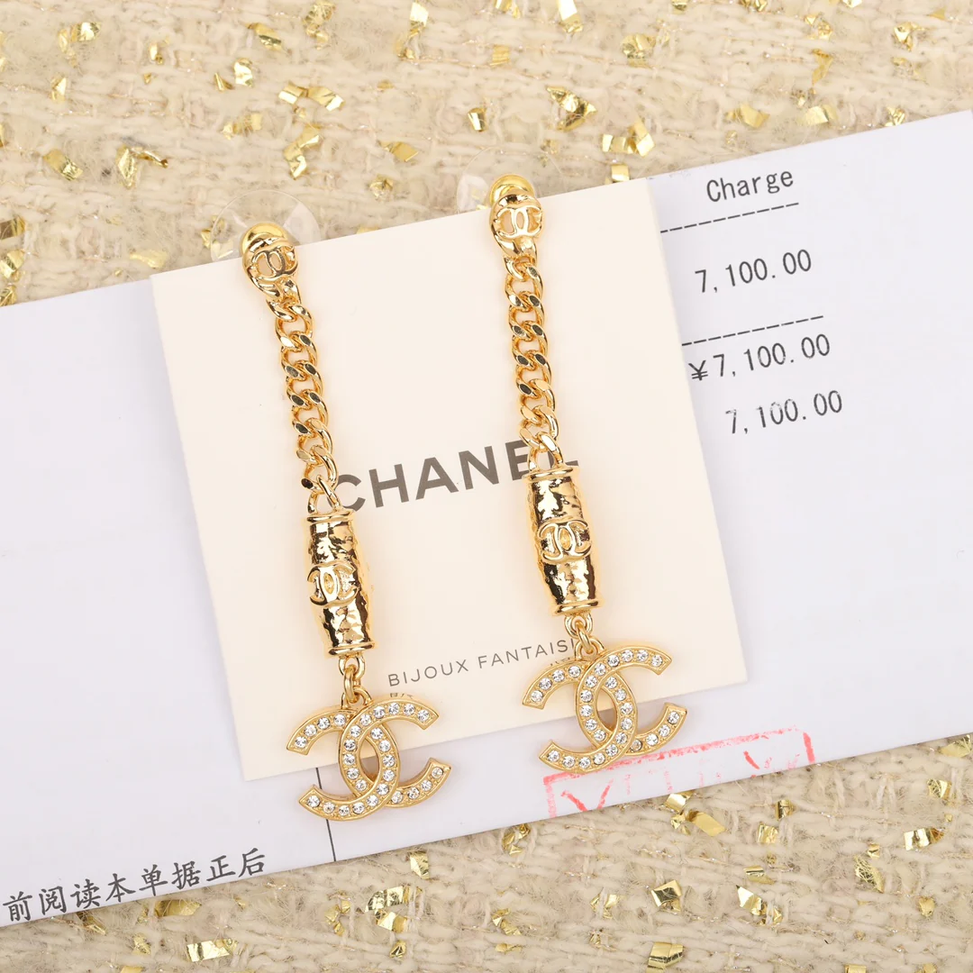 Серьги Chanel 753