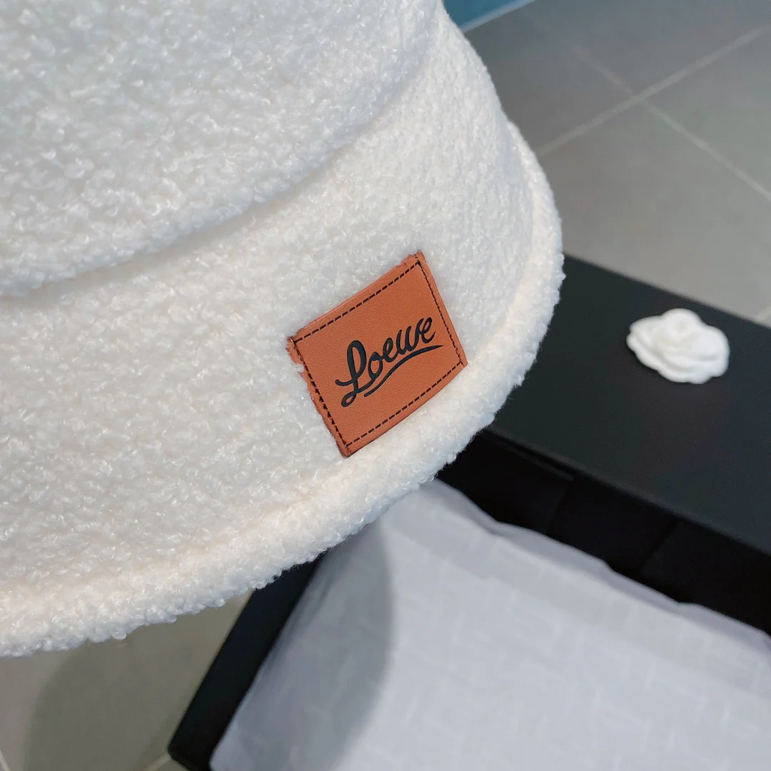 Лолвей - Рыбацкая шляпа из овечьей шерсти - Белая