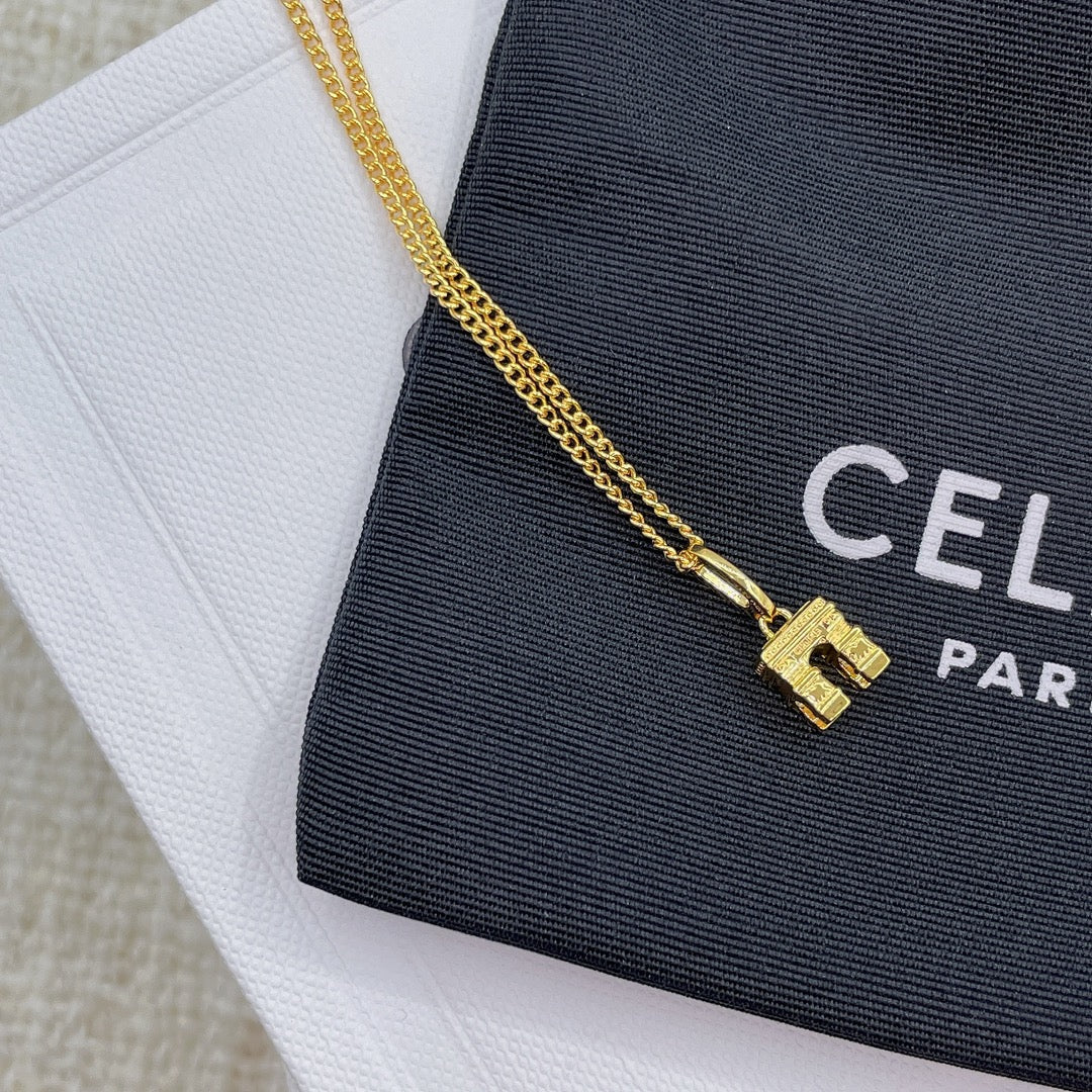 Мини-колье Celine ?Триумфальная арка?