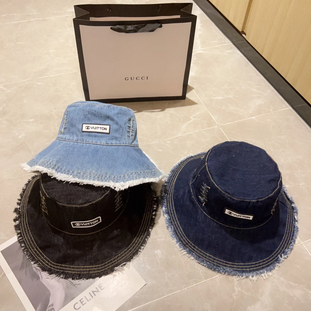 Новинка сезона весна/лето 2023 от LV - Джинсовая панама