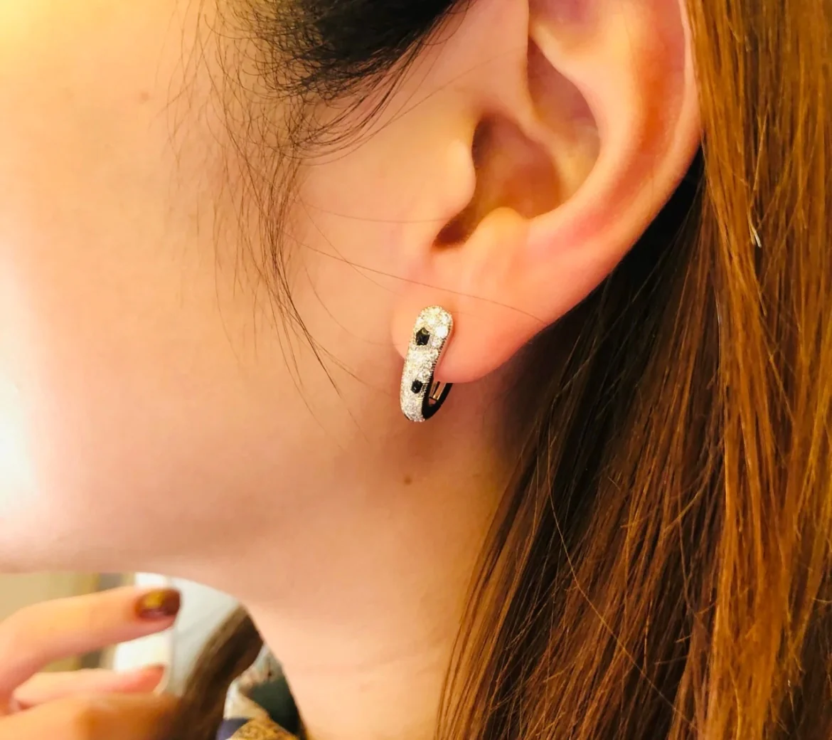 Серьги Cartier 057