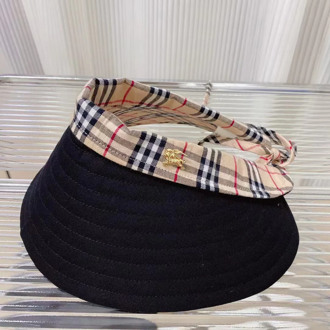 Burberry - Солнцезащитная шляпа - Козырек