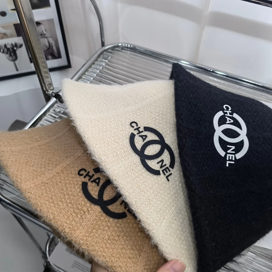 Chanel - Шерстяная рыбацкая шляпа - 1