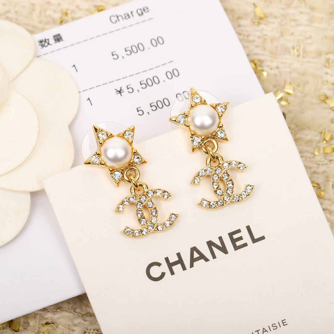 Серьги Chanel 854